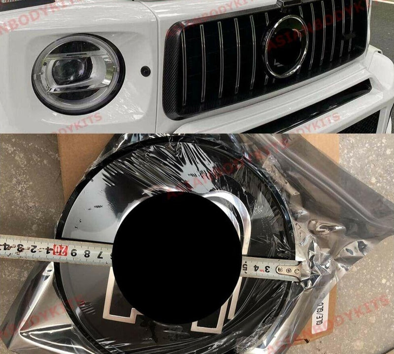 FRONT GRILLE EMBLEM NO ACC for MERCEDES BENZ G CLASS W463A W464 G63 G550 2018 - 2024