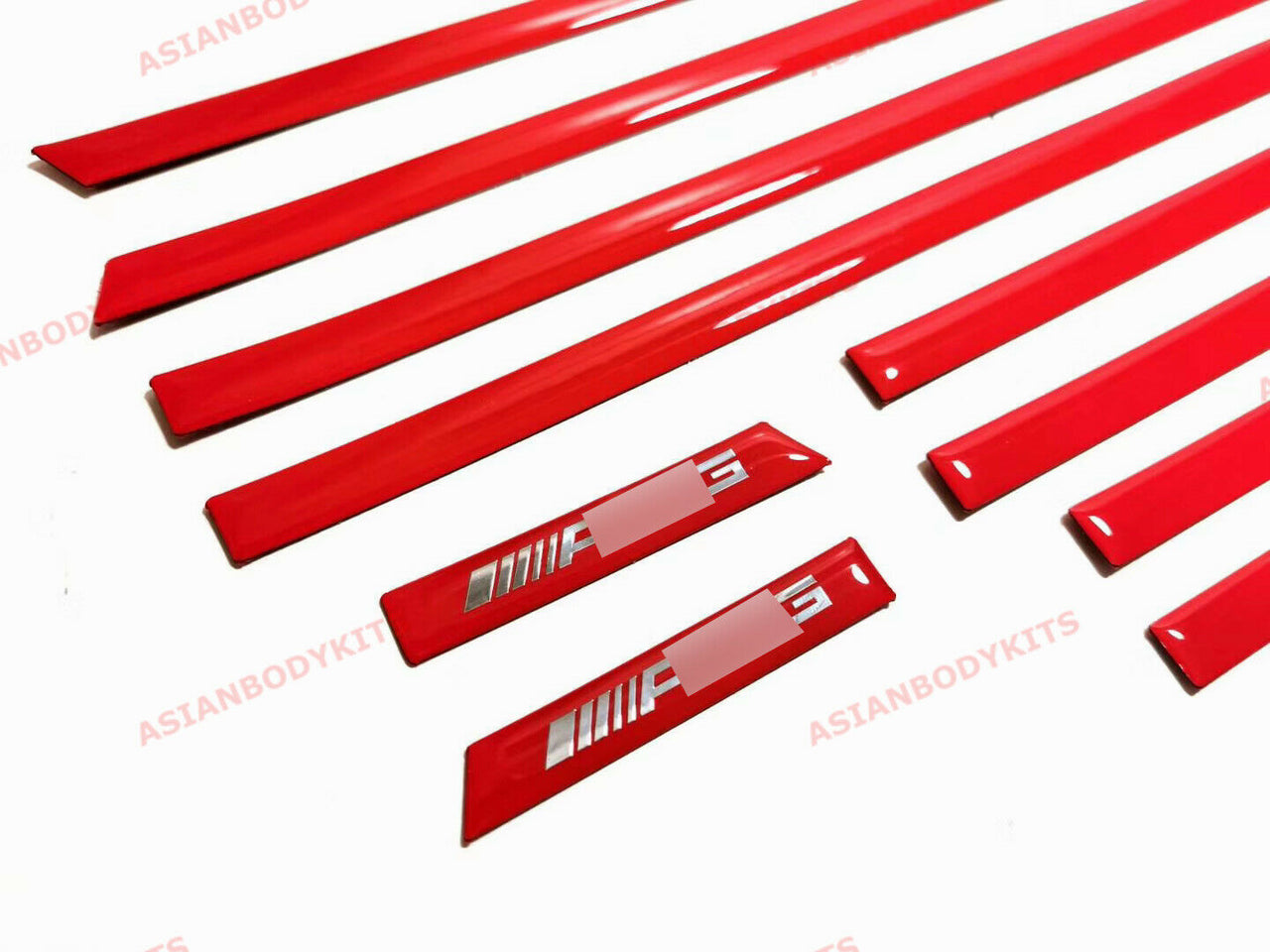 for MERCEDES BENZ G-class G63 AMG W463A W464 RED SIDE MOLDING G350 G550 2018+ - Forza Performance Group