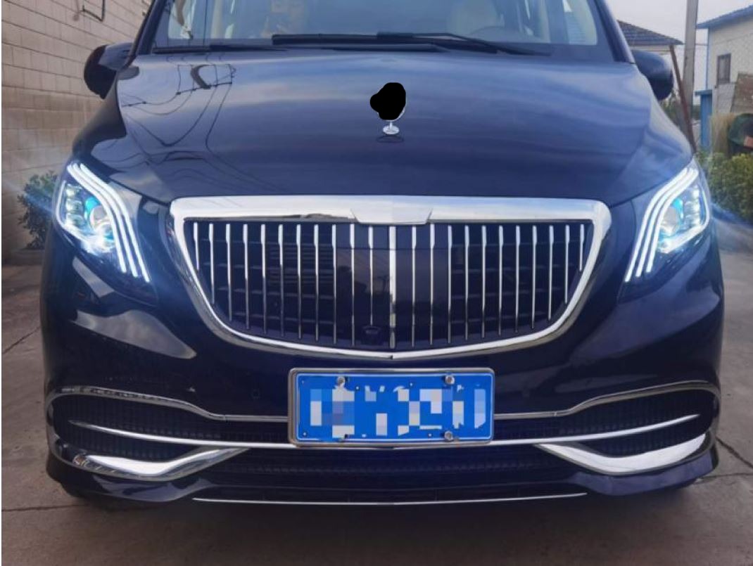 Set of taillight and headlights Maybach for Mercedes Benz V-class Vito Metris  You should choose what style need  Set include:  2pcs headlights 2pcs taillights