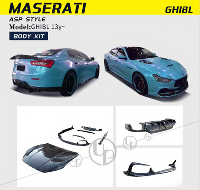 Maserati Ghibli  Hood bumper 