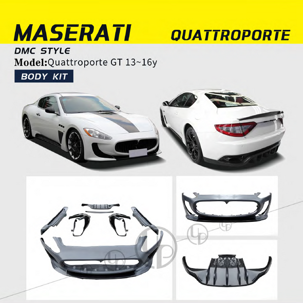 Maserati front bumper,rear bumper assembly  , front fenders  , spoiler