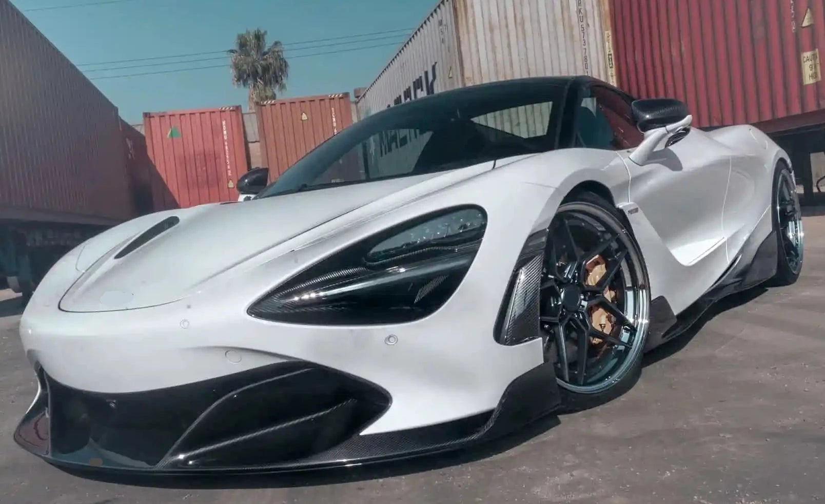 CARBON BODY KIT for MCLAREN 720S 2017 - 2023

Set includes:

Front Lip
Front Fenders
Front Canards
Side Skirts
Rear Spoiler
Rear Diffuser

Material: Dry Carbon

Note: Professional installation is required

CONTACT US FOR PRICING

Payment ►
Visa
Mastercard
PayPal with a credit card (add 4.4% at checkout)
Payoneer
Cryptocurrency

Shipment ►
By express DHL/UPS/TNT/FedEx
To the local international airport
Special line by air
Special line by the sea
To Europe and the UK by train

Please let us know which shippin