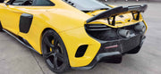 Dry carbon body-kit McLaren MP4-12C/625/650S upgrade 675LT   688 HS Set include:  Front bumper Hood  Side skirt  Fenders Rear bumper  Engine trunk    Trunk spoiler Material: Carbon Fiber
