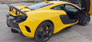 Dry carbon body-kit McLaren MP4-12C/625/650S upgrade 675LT   688 HS Set include:  Front bumper Hood  Side skirt  Fenders Rear bumper  Engine trunk    Trunk spoiler Material: Carbon Fiber
