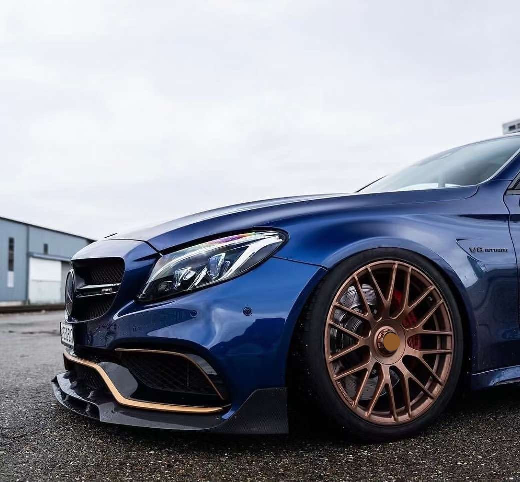 C63 Coupe Wheels AMG GANG Mercedes C63S On 21in Vossen M X6 Wheels
