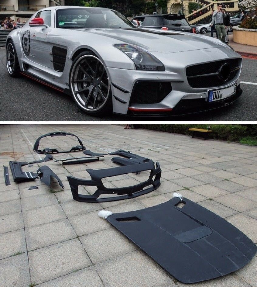 Mercedes Benz AMG SLS C197 body kit