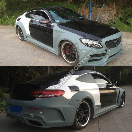 WIDE BODY KIT for MERCEDES-BENZ C-CLASS C63 COUPE AMG 2014 - 2023