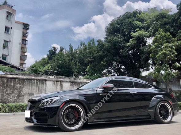 for Mercedes-Benz C-class coupe C63 AMG WIDE BODY KIT 2015 - 2018