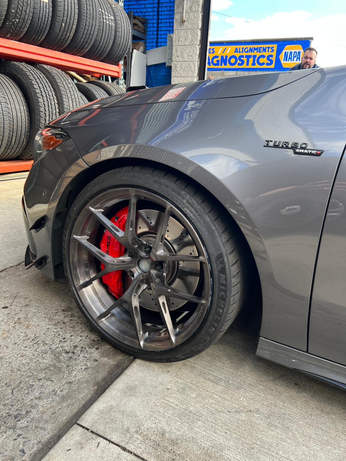 19 INCH FORGED WHEELS RIMS FOR MERCEDES BENZ CLA 45 4MATIC AMG