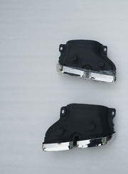 for Mercedes Benz E class W213 AMG E63 REAR DIFFUSER with CHROME exhaust tips