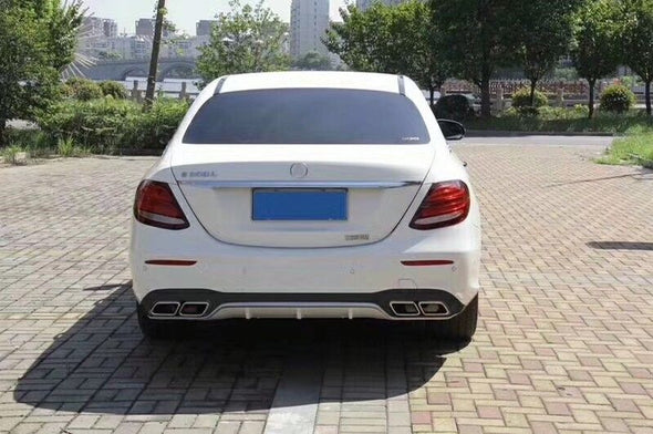 for Mercedes Benz E-class W213 E63 BODY KIT front bumper rear diffuser tips 16+