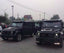 CARBON FRONT ROOF SPOILER 6x6 4x4 for Mercedes Benz W463 G class G63 light bar