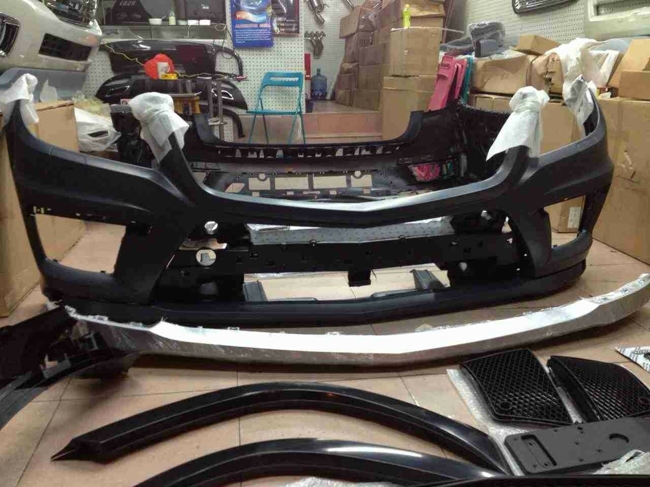 for Mercedes Benz GL x166 BODY KIT GL63 2012 - 2015 bumper fender flares