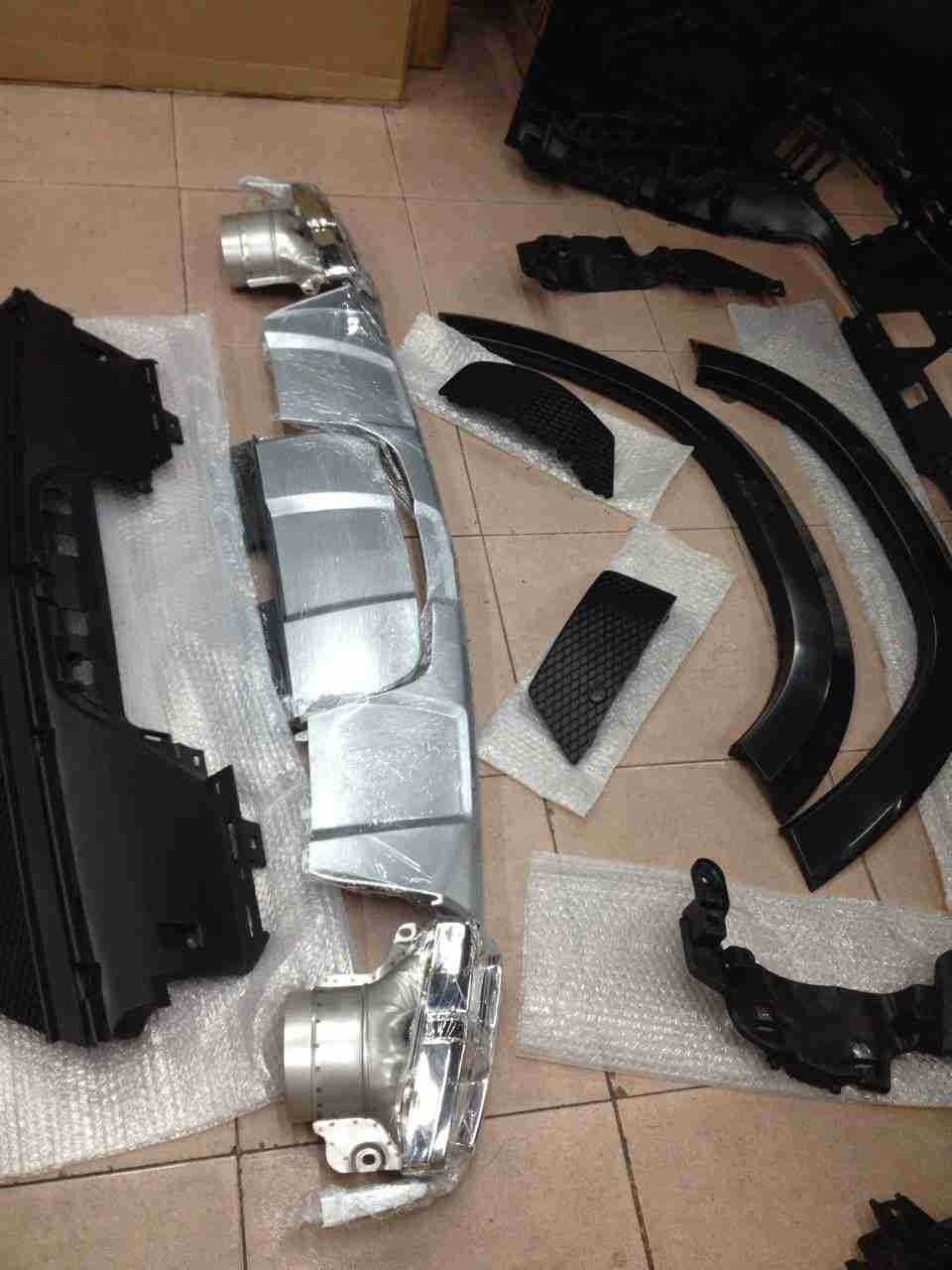 for Mercedes Benz GL x166 BODY KIT GL63 2012 - 2015 bumper fender flares