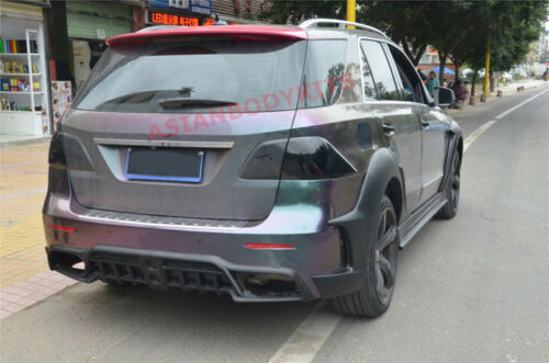 The W-STYLE BODY KIT is a premium upgrade for your MERCEDES BENZ GLE X166 2013 – 2016. Our body kit is the perfect blend of form and function, allowing you to enjoy the best of both worlds. Elevate your car's appearance and take it to the next level with our high-performance body upgrades.  Set includes:  front bumper led drl front fender flares rear fender flares side skirts rear bumper muffler tips Fitment: Mercedes Benz GLE X166 2013 - 2016 all models except GLE AMG63  Material: FRP Fiberglass