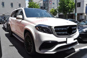 for Mercedes Benz GLS x166 BODY KIT GLS63 front bumper rear diffuser