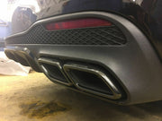 for Mercedes Benz GLS x166 BODY KIT GLS63 front bumper rear diffuser