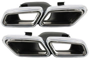 for Mercedes Benz W222 S-Class 2013+ AMG S65 Body Kit Bumper Side Skirts