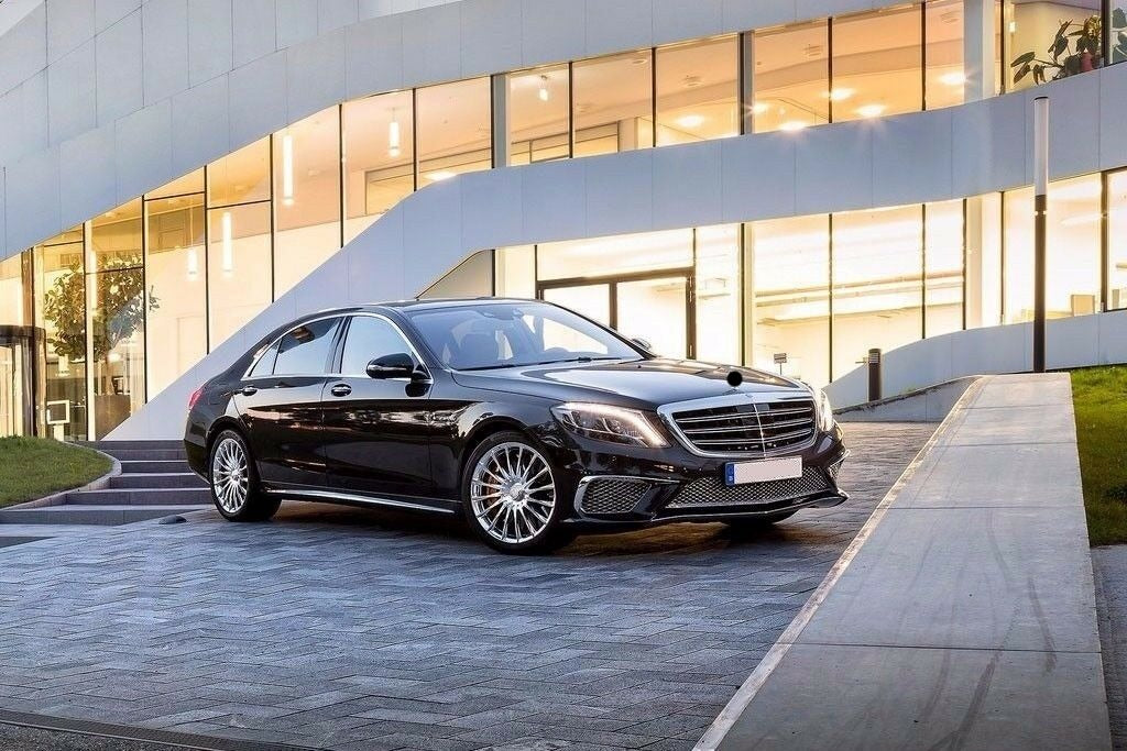 for Mercedes Benz W222 S-Class 2013+ AMG S65 Body Kit Bumper Side Skirts