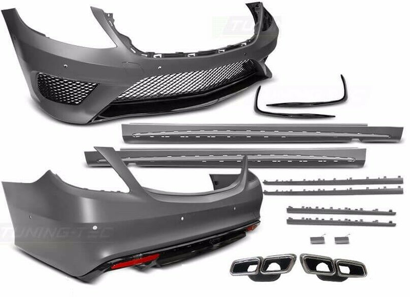 CONVERSION BODY KIT for MERCEDES BENZ S CLASS W222 AMG 2014 – 2020 upgrade to S63 FACELIFT