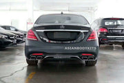 for Mercedes Benz W222 S Class AMG 2018+ S63 BODYKIT for facelift model