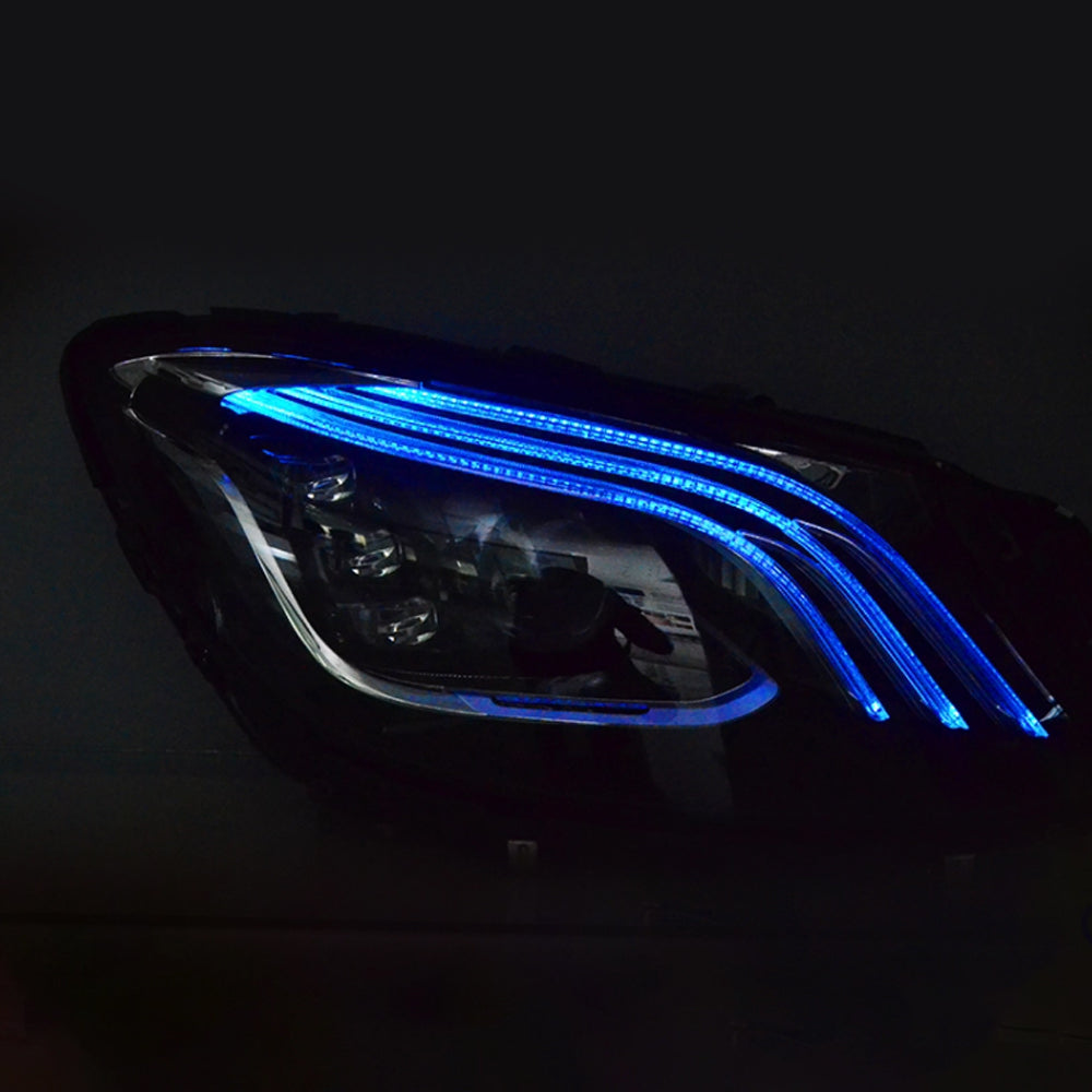 HEADLIGHTS LED upgrade Facelift style 2013 - 2017 for Mercedes Benz W222 S-Class