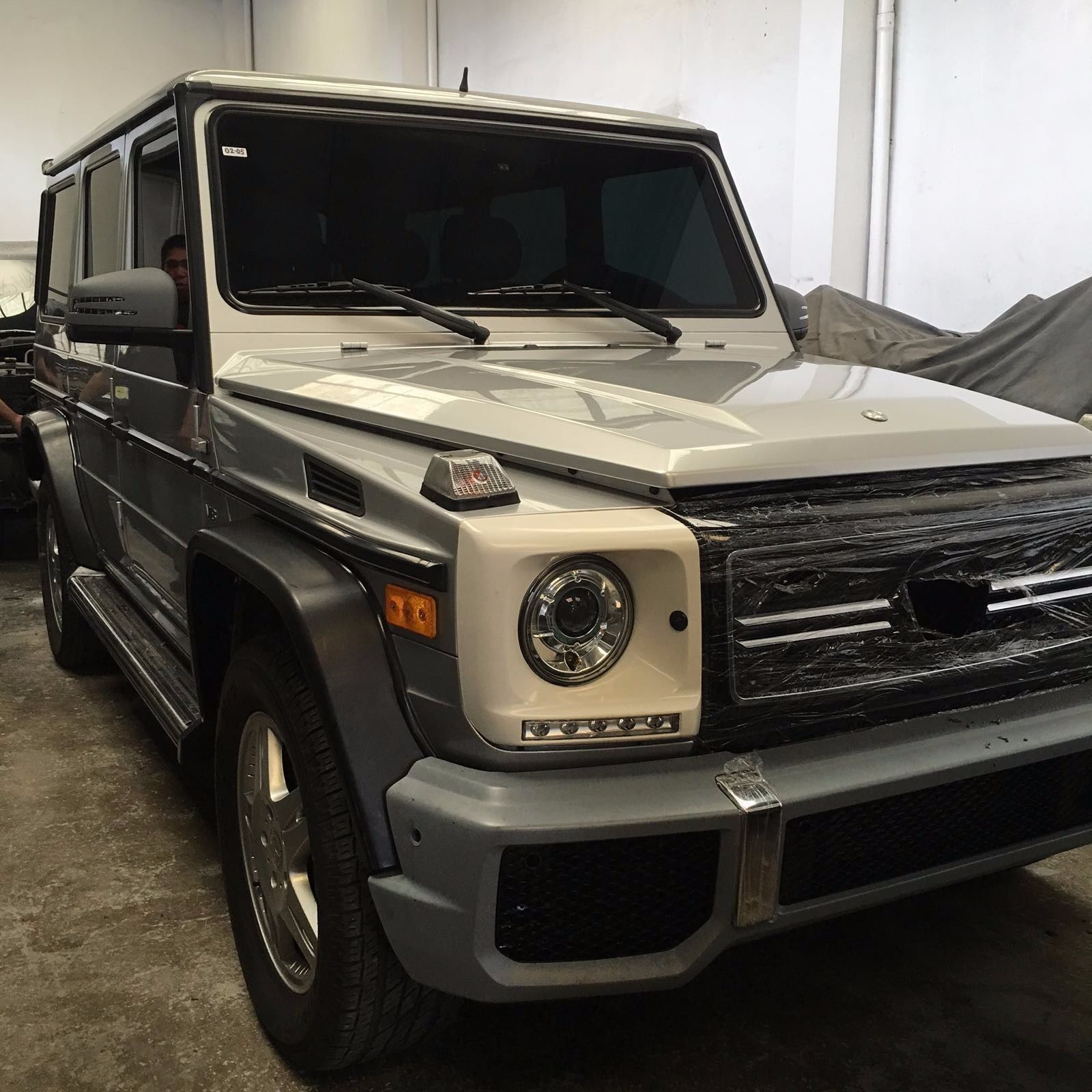 Wide fender flares G63 style for Mercedes Benz W463 G class AMG