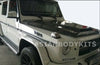 Carbon HOOD M-style for Mercedes Benz W463 G-class (1990 - 2017)