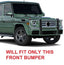 for Mercedes Benz W463 G class G500 G350 FRONT LIP with LED DRL 2015+
