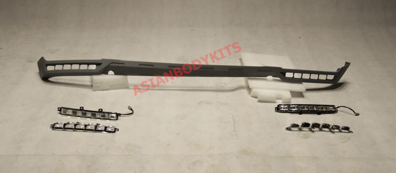 for Mercedes Benz W463 G class G500 G350 FRONT LIP with LED DRL 2015+