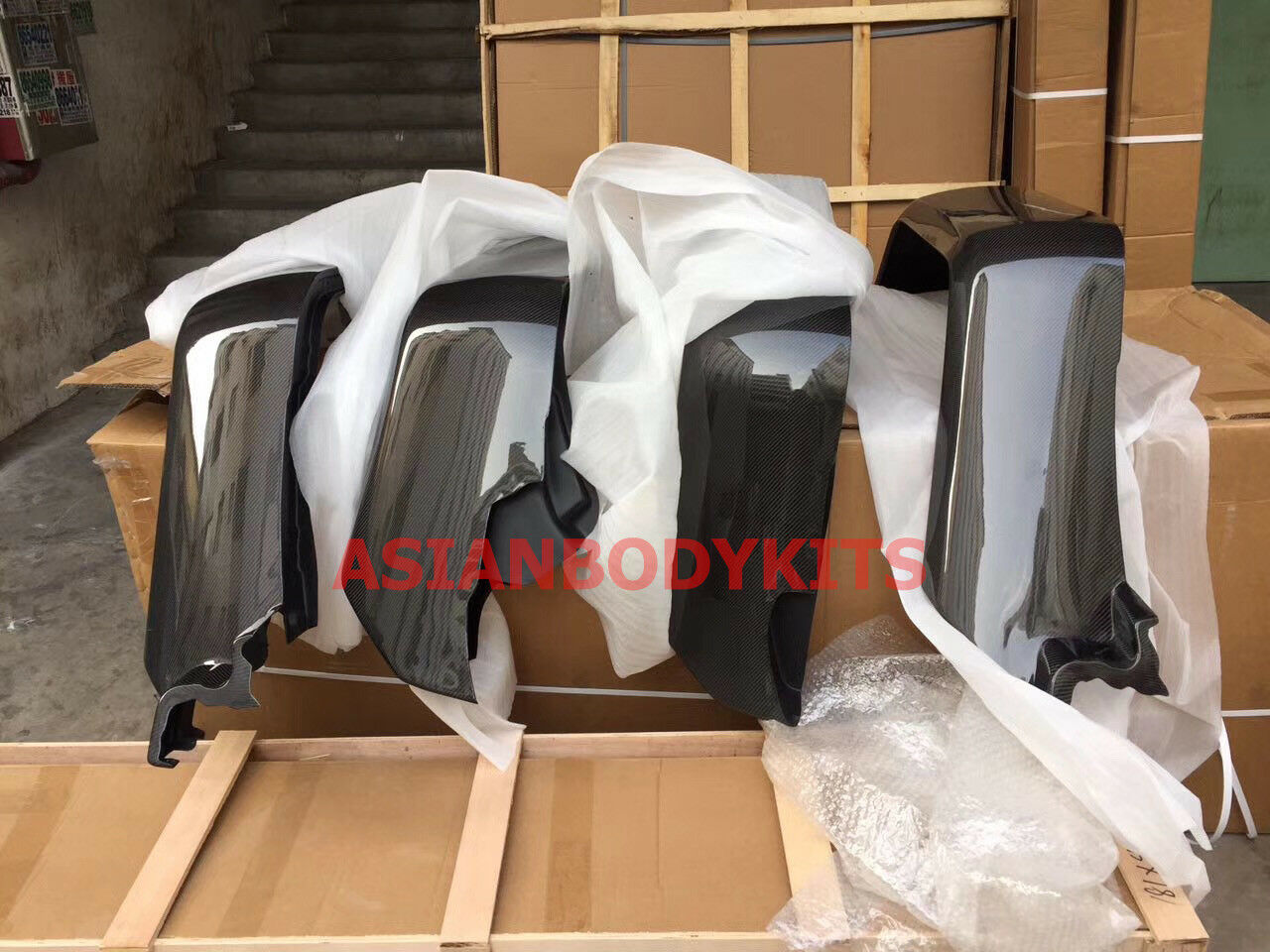 for Mercedes Benz W463 G class G550 CARBON FIBER FENDER FLARES 4x4 squared G63