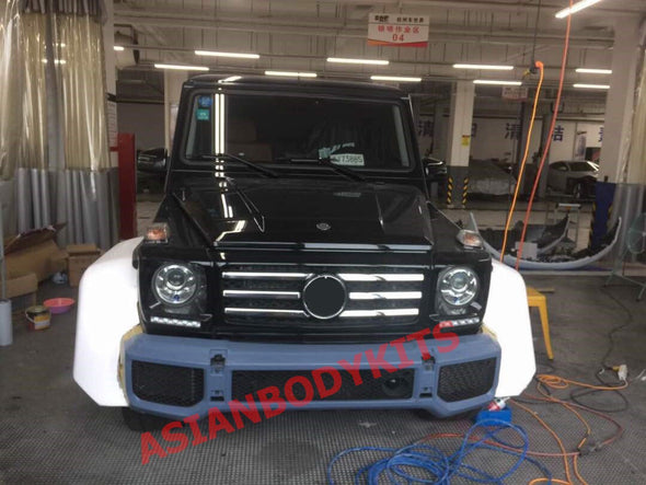 for Mercedes Benz W463 G class G550 FENDER FLARES 4x4 squared STYLE G63 AMG