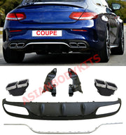 Mercedes-Benz C-class COUPE C205 AMG C63 REAR DIFFUSER