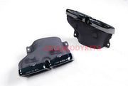 for Mercedes-Benz C-class COUPE C205 AMG C63 REAR DIFFUSER exhaust tips (BLACK)
