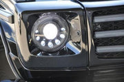 HEADLIGHTS WITH LED for MERCEDES BENZ G CLASS W463 G500 G55 1990 - 2006

Set includes:
Left and Right Headlights
NOTE: Professional installation is required. Headlights are with HALOGEN Bulbs, not Xenon. Fits all G-class models 1990-2006.

Payment ►
Visa

Mastercard

PayPal with a credit card (add 4.4% at checkout)
Payoneer
Cryptocurrency
Shipment ►
By express DHL/UPS/TNT/FedEx
To the local international airport
Special line by air
Special line by the sea
To Europe and the UK by train

Please let us know wh