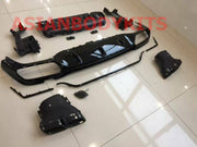 Mercedes Benz E class W213 AMG E63 REAR DIFFUSER with BLACK exhaust tips - Forza Performance Group