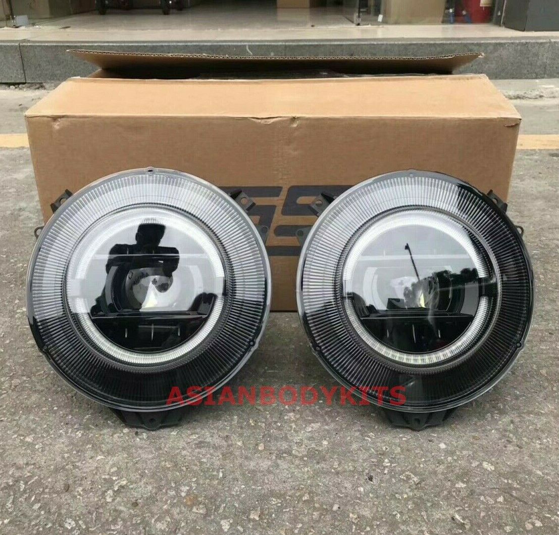 for Mercedes Benz G-class W463 LED HEADLIGHTS W464 style (2008-2017) BLACK