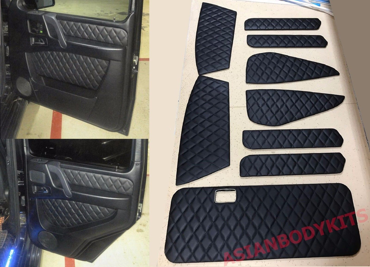 for Mercedes Benz W463 G Class INTERIOR DOOR PANEL TRIM ECO Leather G500 2002 - 2009