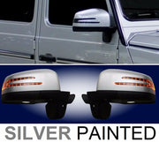 for Mercedes Benz W463 G class G500 G55 Mirrors Facelift (SILVER) 2000 -2012