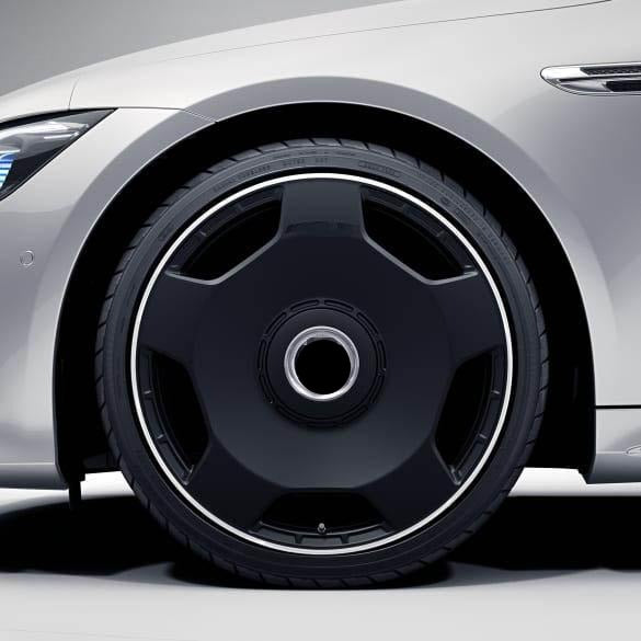 21 INCH FORGED RIMS AMG GT X290 GENUINE MERCEDES-AMG 5-HOLE BLACK MATTE