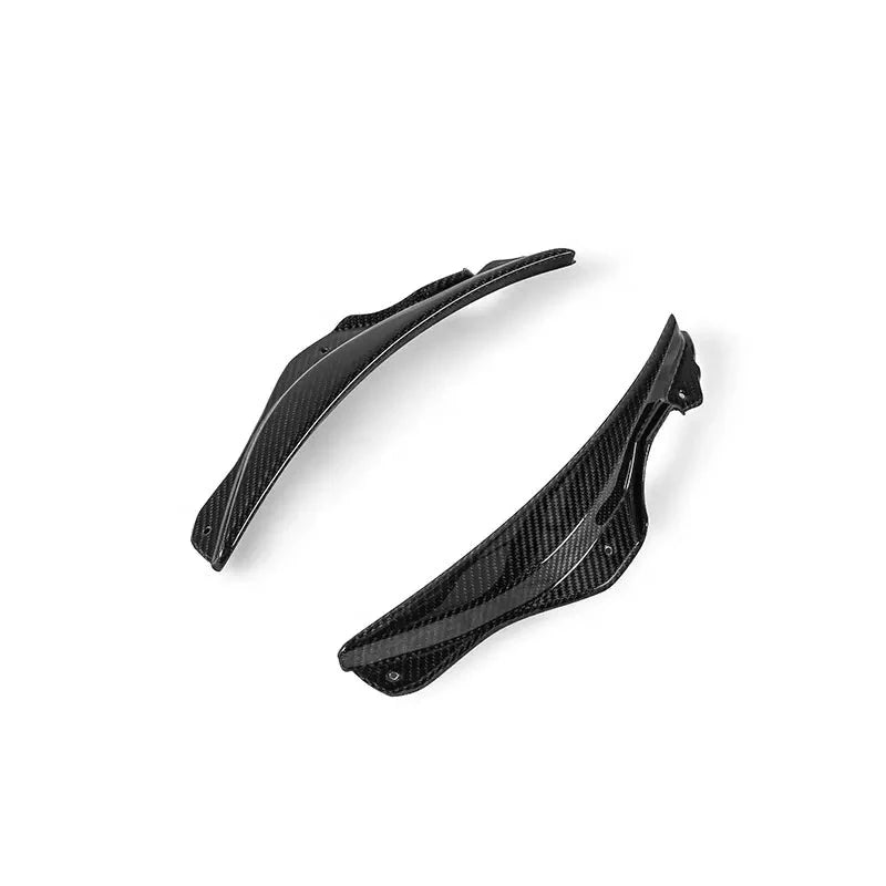 OEM Style Dry Carbon Front Bumper Trims For Ferrari SF90  Set include:   Front Bumper Trims Material: Dry Carbon