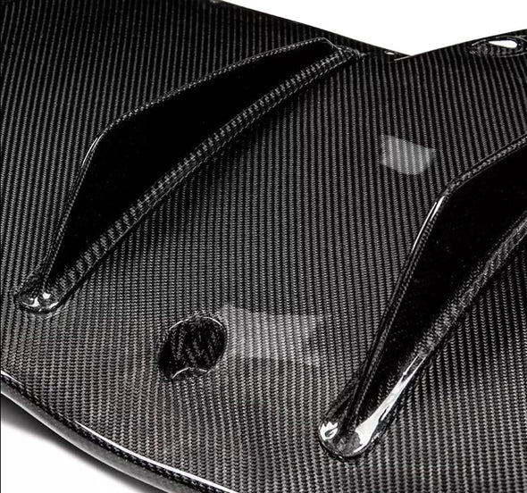 OEM Style Dry Carbon Body Kit For McLaren 720S  Set Include:  Upper Engine Cover Lower Engine Cover Headlight Brackets Front Hood Air Inlet Front Bumper Air Inlet Front Lip Aero Bridge Door Handle Trims Mirror Covers Rear Fender Air Inlet Rear Bumper Rear Diffuser Front Hood Material: Dry carbon  NOTE: Professional installation is required