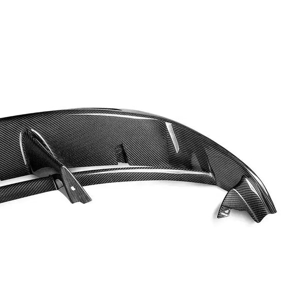 OEM Style Dry Carbon Body Kit For McLaren 720S  Set Include:  Upper Engine Cover Lower Engine Cover Headlight Brackets Front Hood Air Inlet Front Bumper Air Inlet Front Lip Aero Bridge Door Handle Trims Mirror Covers Rear Fender Air Inlet Rear Bumper Rear Diffuser Front Hood Material: Dry carbon  NOTE: Professional installation is required