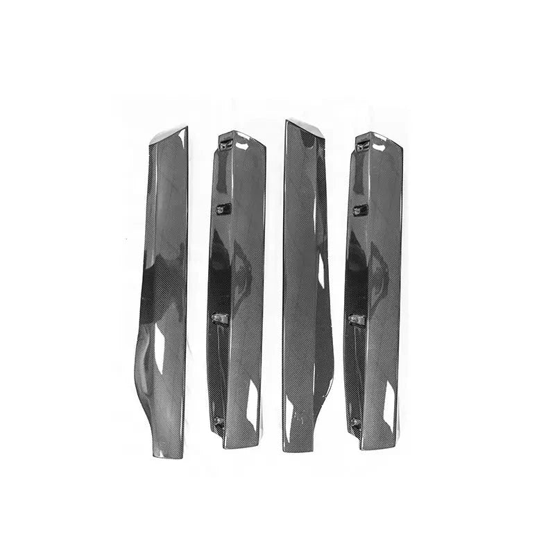 OEM Style Dry Carbon Side Skirts For McLaren GT  Set Include:  Side Skirts Material: Dry carbon  NOTE: Professional installation is required