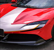 OEM Style Dry Carbon Front Lip For Ferrari SF90  Set include:   Front Lip Material: Dry Carbon