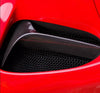 OEM Style Dry Carbon Rear Air Inlet Trims For Ferrari SF90  Set include:   Rear Air Inlet Trims Material: Dry Carbon