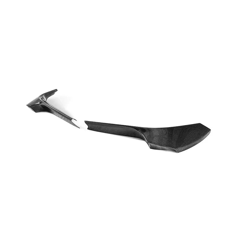 OEM Style Dry Carbon Rear Air Inlet Trims For Ferrari SF90  Set include:   Rear Air Inlet Trims Material: Dry Carbon