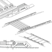 PLUMB Roof Rack Platform For Land Rover Defender L663 2020+  Set include:   Roof Rack Platform Material: Aluminum Alloy