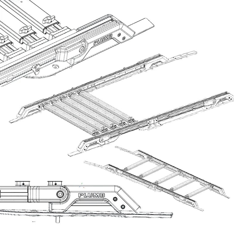 PLUMB Roof Rack Platform For Land Rover Defender L663 2020+  Set include:   Roof Rack Platform Material: Aluminum Alloy