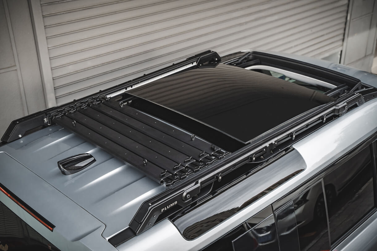 PLUMB Roof Rack Platform For Land Rover Defender L663 2020+  Set include:   Roof Rack Platform Material: Aluminum Alloy